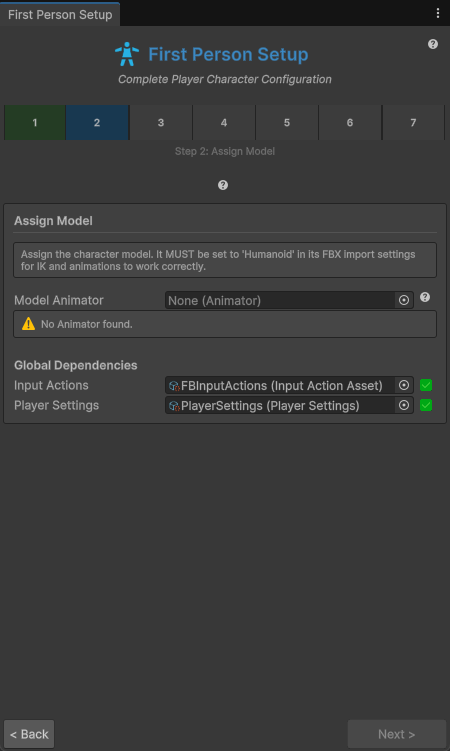 Step 2: Assign Model